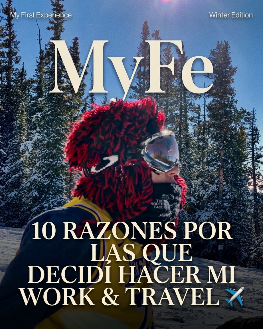 10 razones por las que decidí hacer mi Work & Travel

Siendo sincero, al principio también tuve dudas. Pero sabía que quería vivir algo diferente, conocer nuevos lugares, mejorar mi inglés y, sobre todo, salir de mi zona de confort.

Y hoy puedo decir que fue una de esas decisiones que realmente valieron la pena. ❤️

Si tú también estás pensando en hacerlo, quizá este sea el empujoncito que necesitabas. 👀