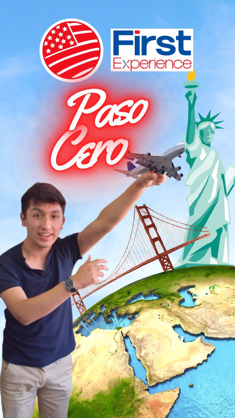 ‼️¿Cuál es el primer paso? 

El programa Work and Travel (Trabaja y Viaja) te ofrece la oportunidad —si eres estudiante universitari@— de trabajar temporalmente en los Estados Unidos durante tus vacaciones de verano. 

El primer paso para participar en el programa, generalmente, implica definir bien tus metas: saber por qué quieres hacerlo y si cumples con los requisitos. Recuerda que hay muchas oportunidades y lo ideal es empezar a definir tus objetivos antes de seguir con los pasos administrativos o logísticos previos al viaje. 

También es muy importante escoger a la organización que te guiará con estos pasos. Contamos con una década de experiencia en internacionalización. ✨¡Bienvenid@s a My First Experience!

#workandtravel #peru